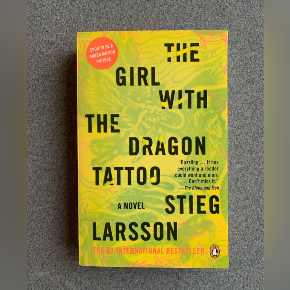 The girl with the Dragon Tattoo by Stieg Larsson